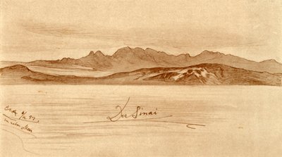 Sinai, Ägypten, 1898 von Christian Wilhelm Allers