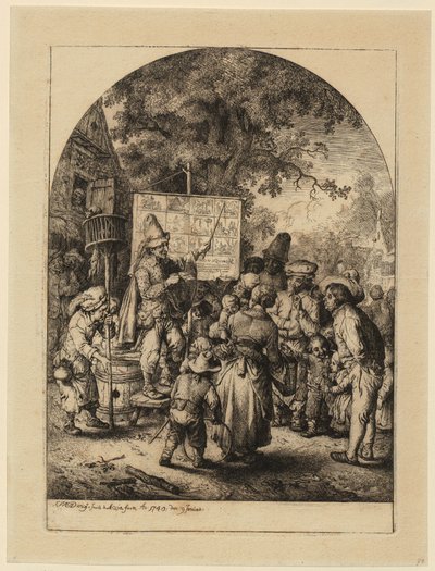 Große Krankenheilung von Christian Wilhelm Ernst Dietrich