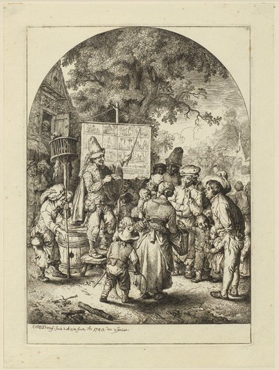 Rattengiftverkäufer von Christian Wilhelm Ernst Dietrich