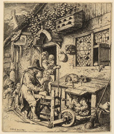 Scherenschleifer von Christian Wilhelm Ernst Dietrich