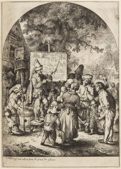 Der Balladensänger von Christian Wilhelm Ernst Dietrich