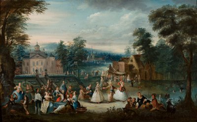 Spiel im Park von Christian Wilhelm Ernst Dietrich