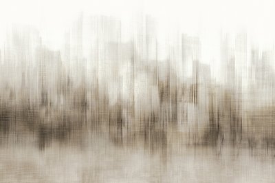 Abstrakte Stadtreflexion von Christina Sillen
