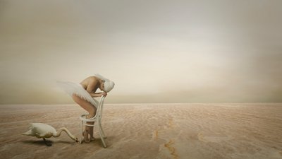 Schwanentänzer-Einsamkeit von Christine von Diepenbroek