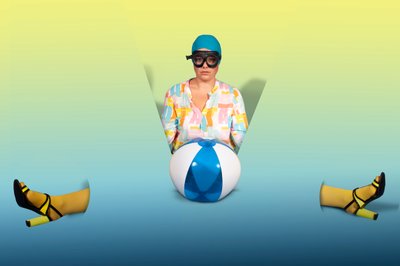 Lebendige Sommer-Pop-Art von Christine von Diepenbroek