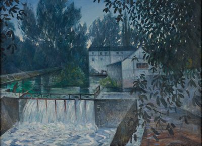 Das Wehr, Charenton, 20. Jahrhundert von Christopher R.W Nevison