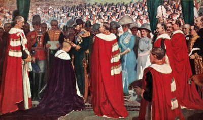 Die Investitur des Prinzen von Wales von Christopher Williams