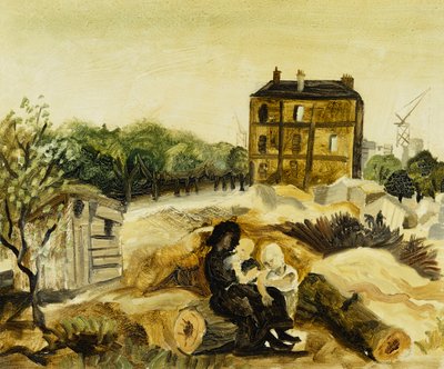 Das kleine braune Haus, Passy, ca. 1928 von Christopher Wood