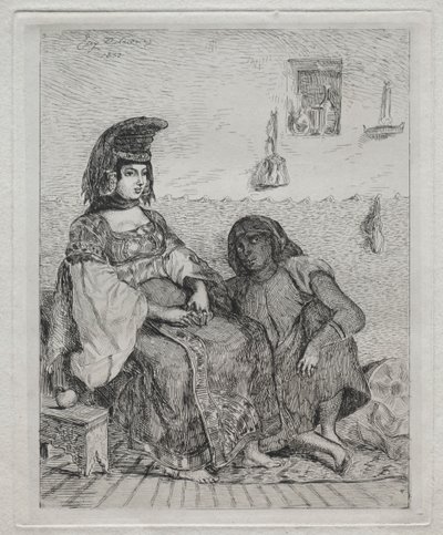 Eine jüdische Frau aus Algier von Chöying Dorjé, the Tenth Black Hat Karmapa (Tibetan