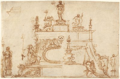 Studien für kleine Bronzen mit klassischen Motiven von Circle of Andrea Riccio Paduan