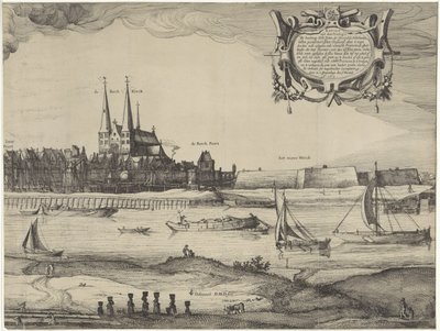 Profil von Deventer (Platte IV) von Claes Jansz. Visscher (II) (possibly)