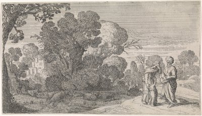 Vertreibung von Hagar und Ismael von Claes Moeyaert
