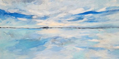 Ruhige Himmelsreflexion von Claire Whitehead