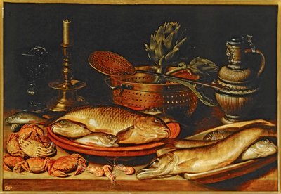Stillleben mit Fisch von Clara Peeters