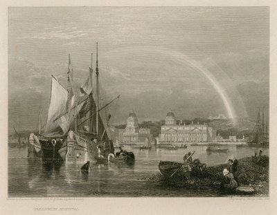 Greenwich Hospital, London von Clarkson Frederick Stanfield