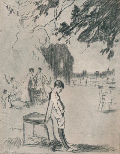 Ich habe die Nase voll von Frauen aus The Boy, ca. 1900 von Claude Allin Shepperson