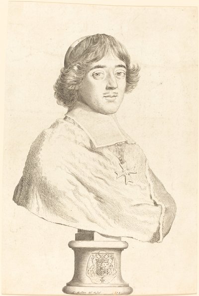 Kardinal de Bouillon von Claude Mellan