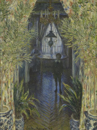 Eine Ecke des Apartments von Claude Monet