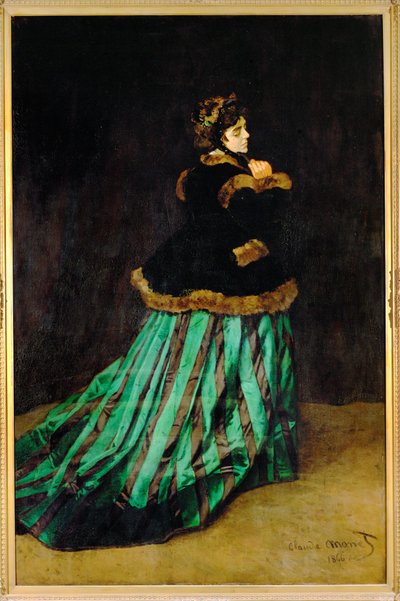 Camille Monet, die erste Frau des Malers von Claude Monet