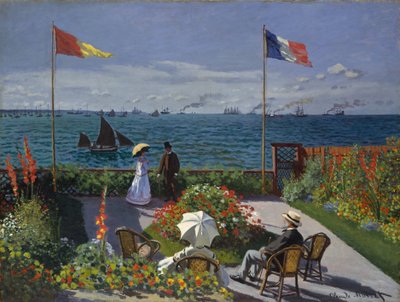 Garten in Sainte-Adresse von Claude Monet