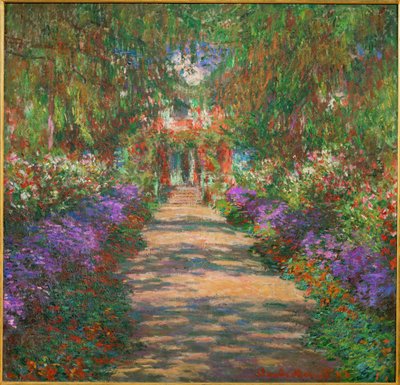 Garten in Giverny von Claude Monet