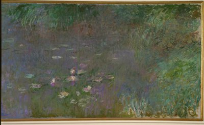 Die Seerosen: Morgen von Claude Monet