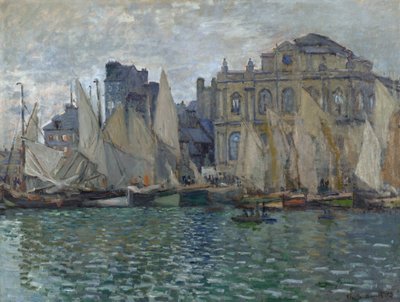 Das Museum in Le Havre von Claude Monet
