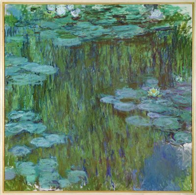 Seerosen in Giverny von Claude Monet
