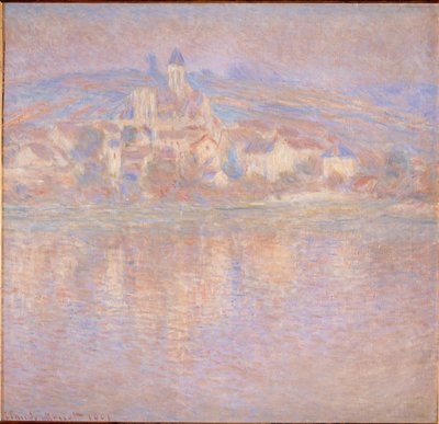 Vétheuil, Sonnenuntergang von Claude Monet