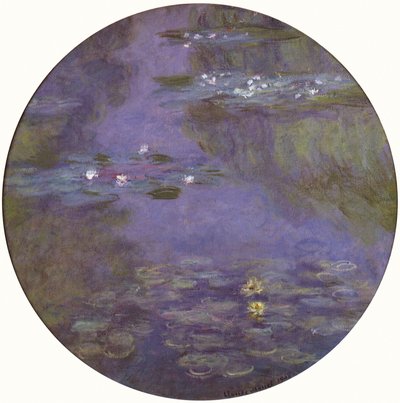 Seerosen-Rundel von Claude Monet