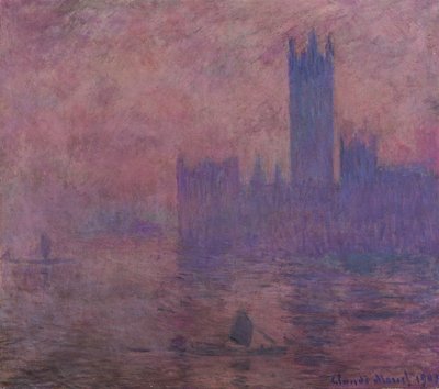 Westminster-Turm von Claude Monet