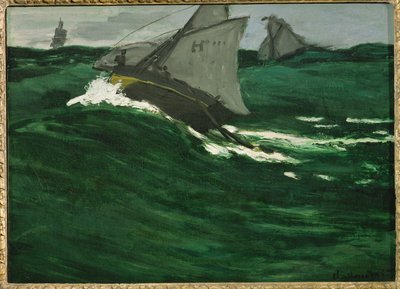 Grüne Welle von Claude Monet