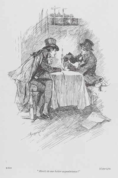 Illustration für Lavengro von George Borrow von Claude Shepperson