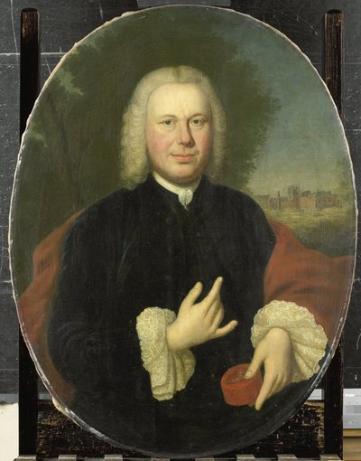 Diederik van Bleyswijk (1711-63), Baron von Eethen und Meeuwen, Herr von Babiloniënbroek, Bürgermeister von Gorkum von Conrad Kuster