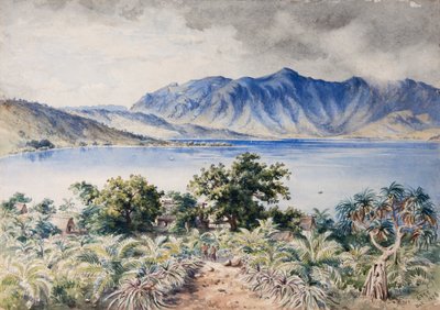 Naiviri-Bucht, Nananu, Fidschi 1876 von Constance Frederica Gordon Cumming