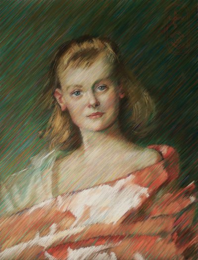 Serene Junge Frau von Corné Akkers