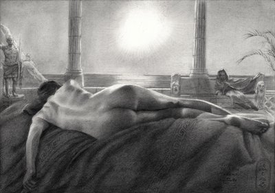Hommage an Alma Tadema von Corné Akkers
