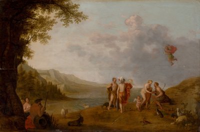 Das Urteil des Paris, ca. 1650 von Cornelis Adamsz. Willaerts