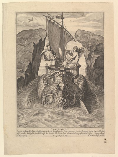 Symplegaden, 17. Jahrhundert von Cornelis Bloemaert