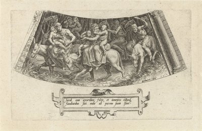 Die Rückkehr Jakobs nach Kanaan von Cornelis Cort