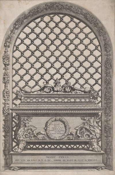 Das Grab von Pietro und Giovanni de