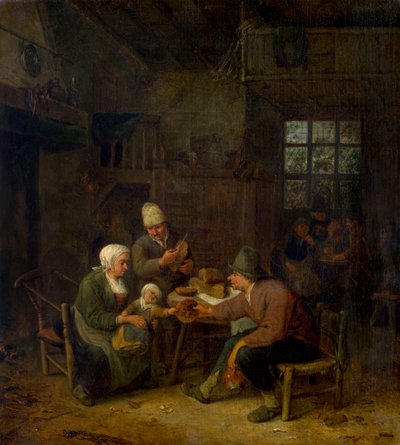 Innenraum von Cornelis Dusart