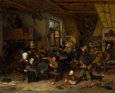 Bauernschänke von Cornelis Dusart