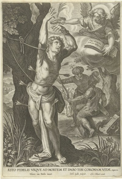 Martyrium des Hl. Sebastian von Cornelis Galle (I)