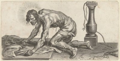 Christus nach der Geißelung von Cornelis Galle (II)