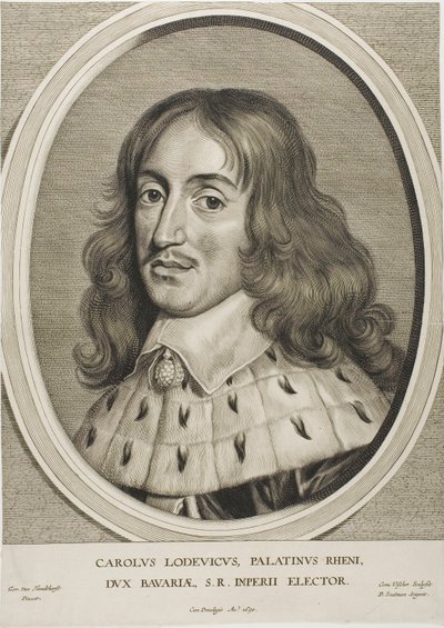 Charles Louis, Pfalzgraf, aus Effigies Variae von Cornelis Visscher