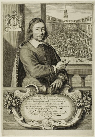 Jan de Paep (Der Börsenknecht) von Cornelis Visscher