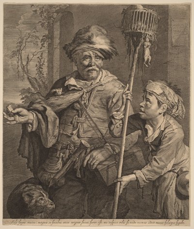 Der Rattengiftverkäufer von Cornelis Visscher