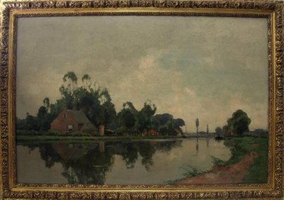 Die Amstel bei Ouderkerk von Cornelis Vreedenburgh