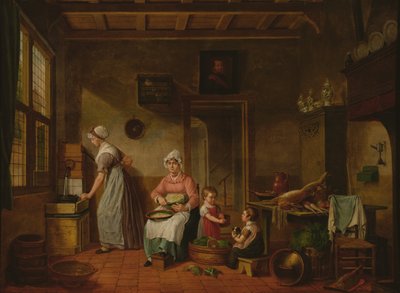 Kücheninterieur, 1820 von Cornelis van Cuylenburg